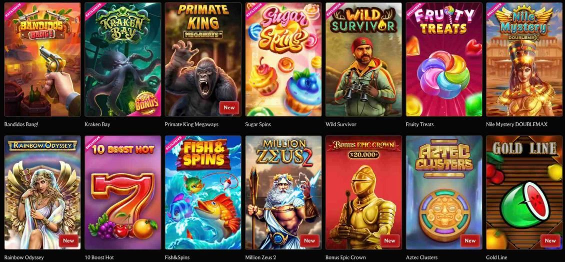 List of slot games at Crownplay Casino