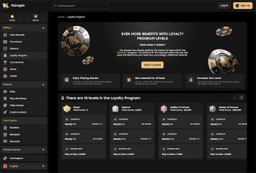 FairSpin casino - loyalty program