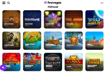 Fire Vegas Casino - popular slots