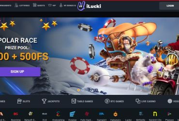 iLucki casino - home page