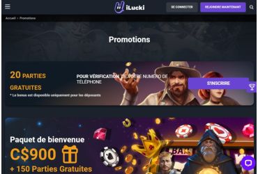 iLucki casino - promotions