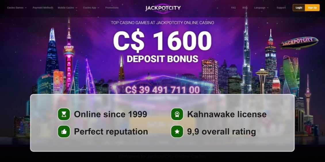 Reputation of Jackpot City casino points