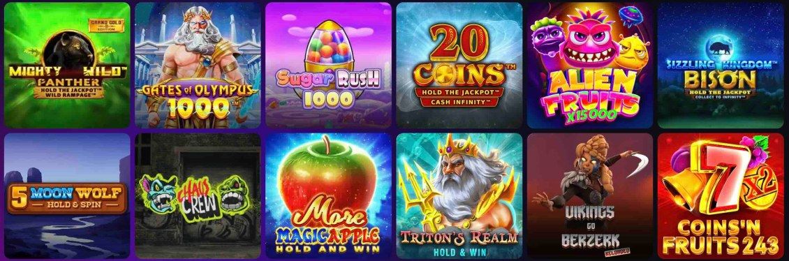 List of the slots at JohnVegas Casino