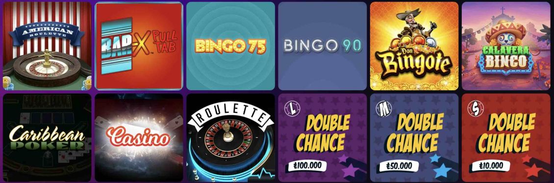 List of table games at JohnVegas Casino