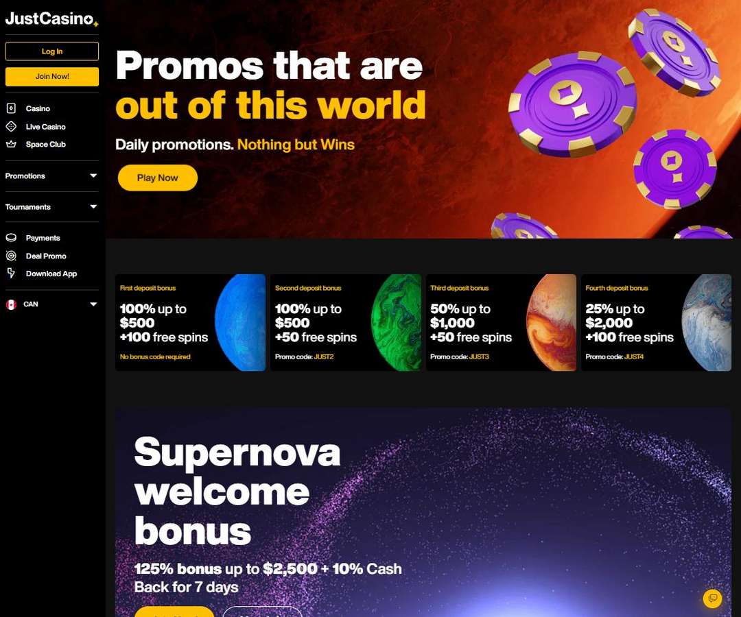 Just - promotions