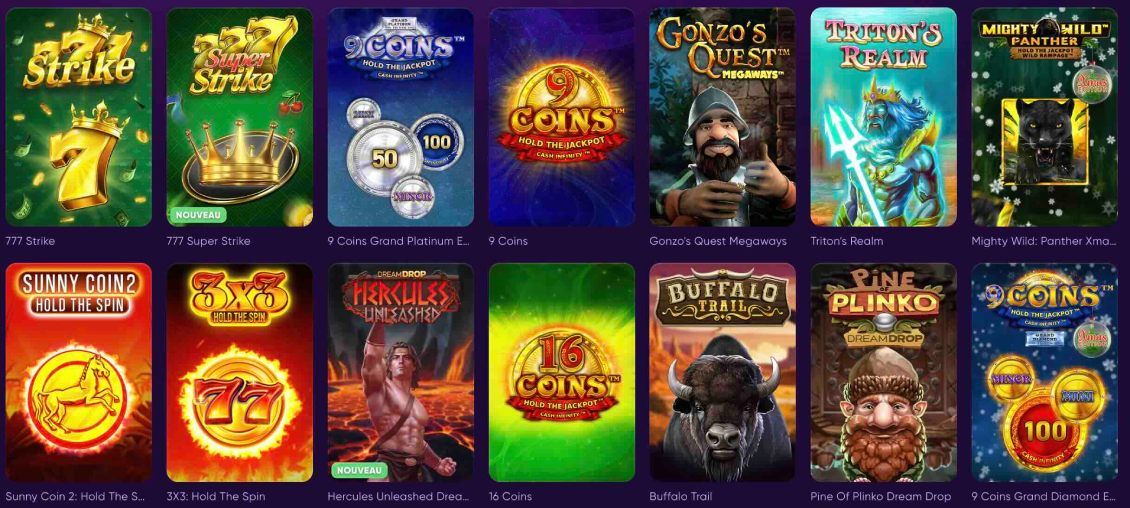 Jeux de Jackpot au Kingmaker Casino