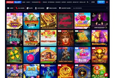 Megaslot Casino - games page | casinocanada.com