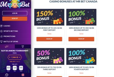 MrBet casino - promotions