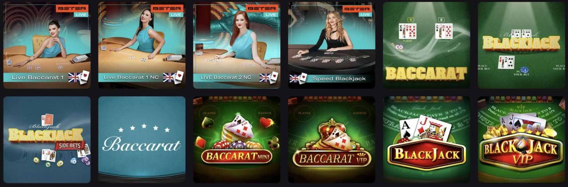 List of table games at PlayBet Casino