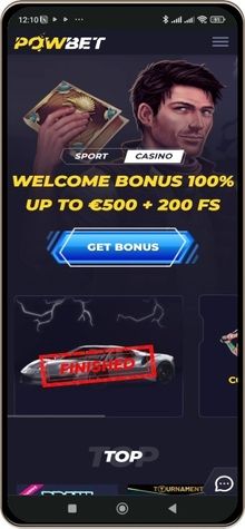 Mobile Screenshot of Powbet Casino