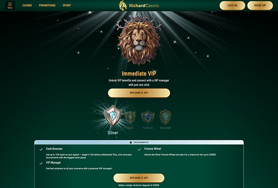Richard Casino - VIP Page