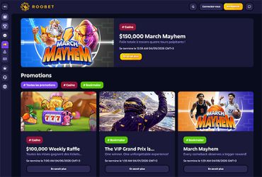 Roobet Casino – bonus et promotions