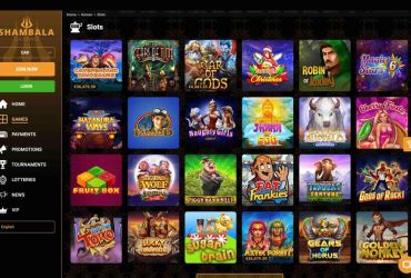 Shambala casino - list of slot machines