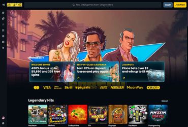 Snatch Casino - main page