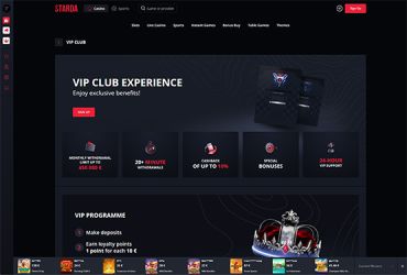 Starda Casino - VIP Club