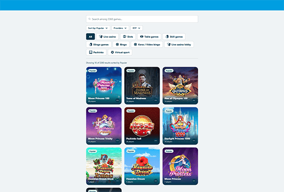 Vera & John casino slots