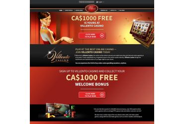 Villento Casino – Main page