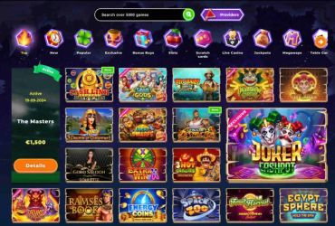 Wazamba casino – games.