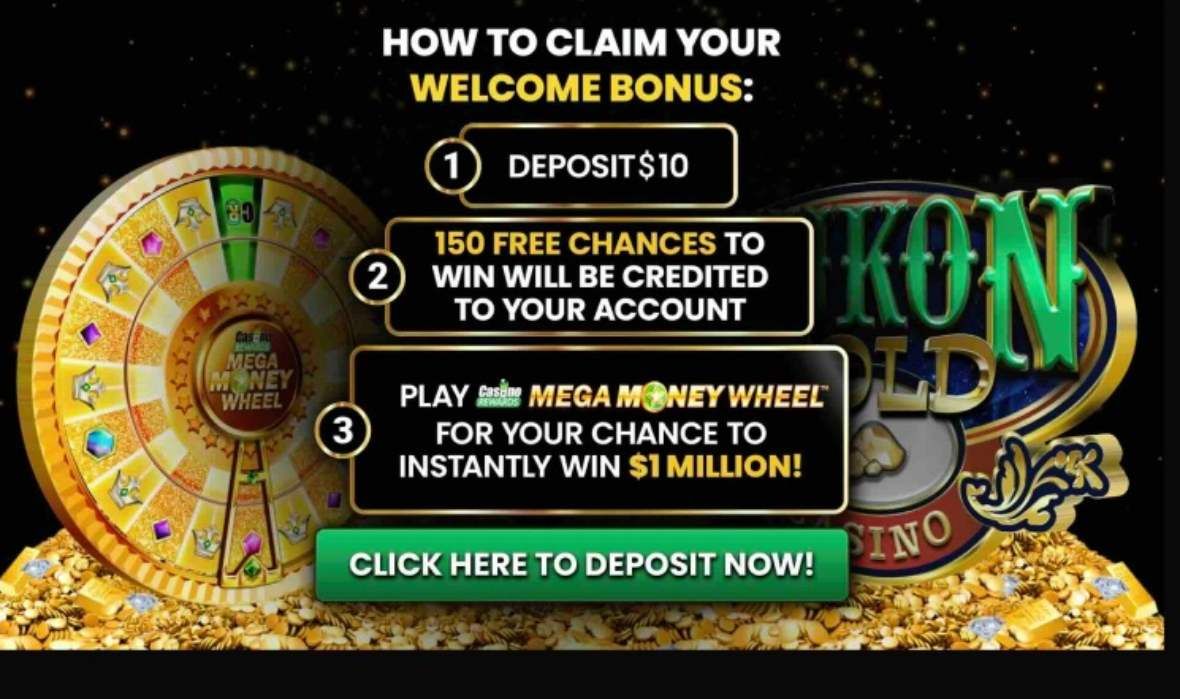 Image of the promo page of Yukon Gold Casino