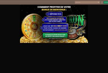 Yukon Casino - page promotionnelle