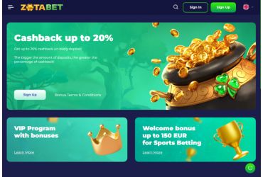 ZotaBet casino - promotions
