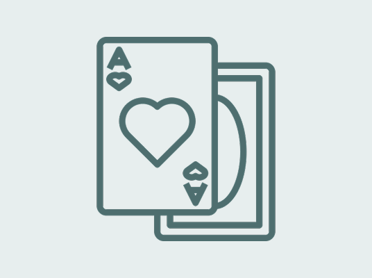 Blackjack cards icon
