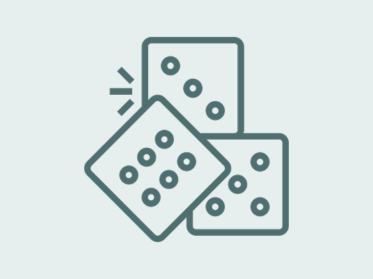 Craps dice icon