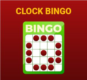 Online Bingo - clock pattern