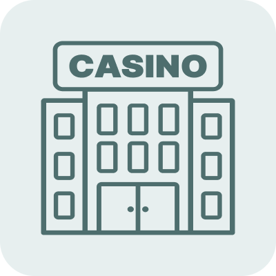 Icon of landbased casinos