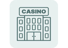 Icon of landbased casinos