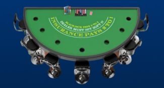 blackjack table