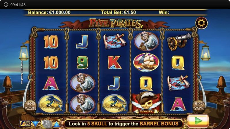 Five Pirates online slot