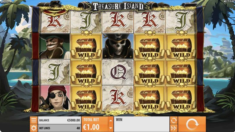 Treasure Island online slot