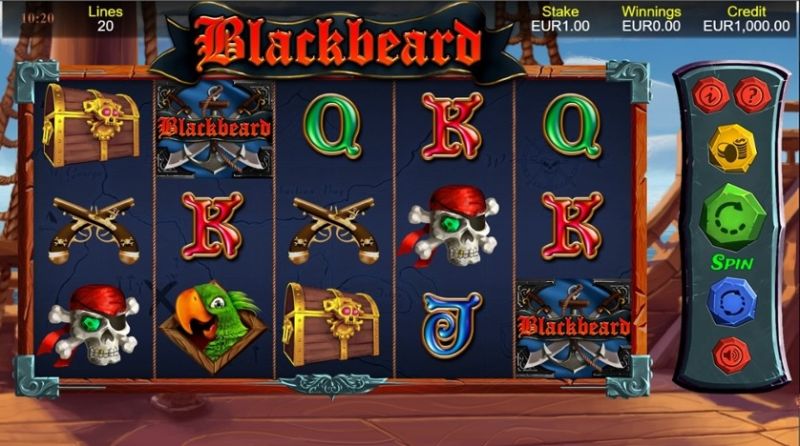 Blackbeard online slot 