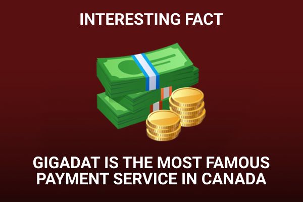 Interesting fact about Gigadat Payment service