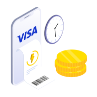 Information about the time of the transaction