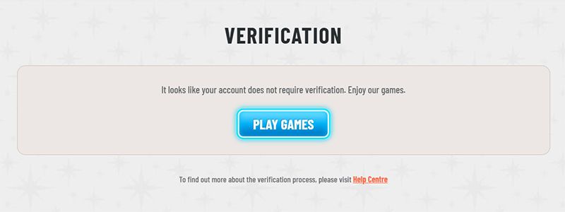 Wyns Casino Verification