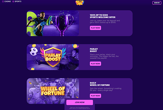SlotOwl Casino - bonuses