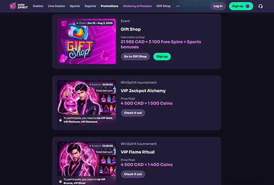 Winspirit Casino - gift shop