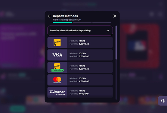 Winspirit Casino - payments