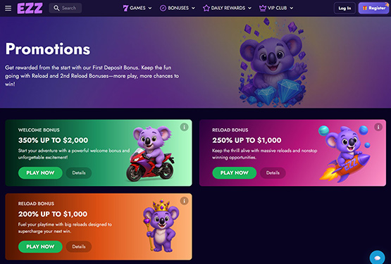 Ezz Casino - Promotions