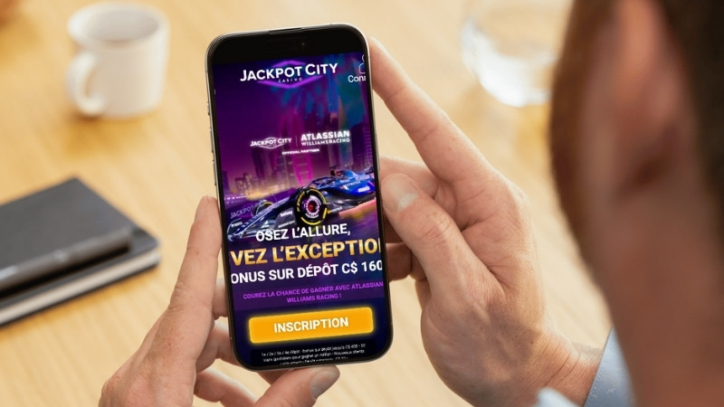 Jackpot City Casino sur mobile