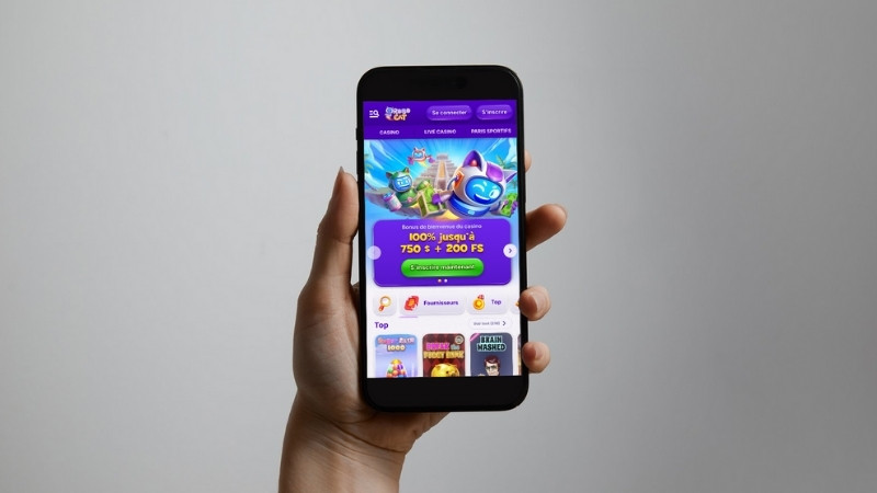 RoboCat Casino sur mobile