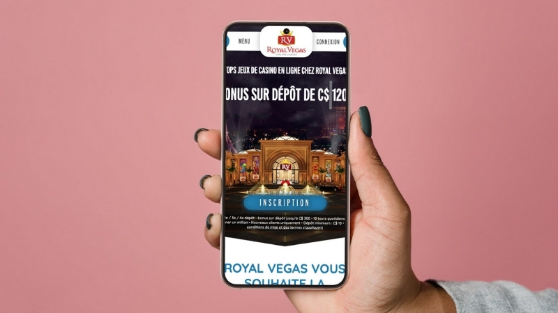 Royal Vegas Casino sur mobile