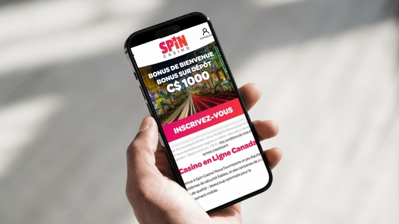 Spin Casino sur mobile
