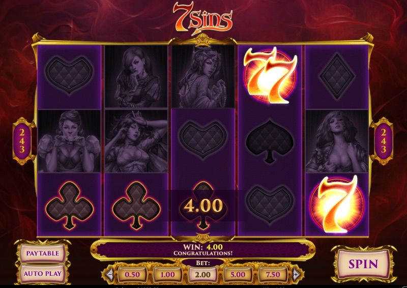 7sins slot bonus