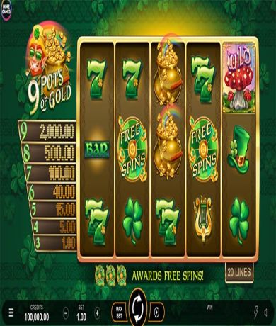 Play in 9 Pots of Gold Slot de GameBurger Studios – Avis et Jeu Gratuit en Mode Démo for free now | Casino Canada