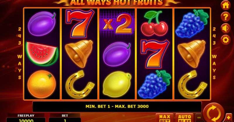 Play in Machine à sous All Ways Hot Fruits de Amatic for free now | Casino Canada