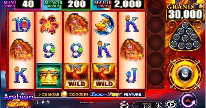 Play in Arabian Fire Slot Online from Ainsworth for free now | CasinoCanada.com