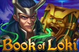 Book of Loki slot logo